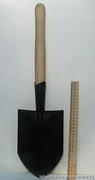 Лопата сапёрная складная.